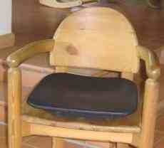 Hobbythek-Sitzauflage für
                      rundum bewegliches Sitzen auf allen Stühlen